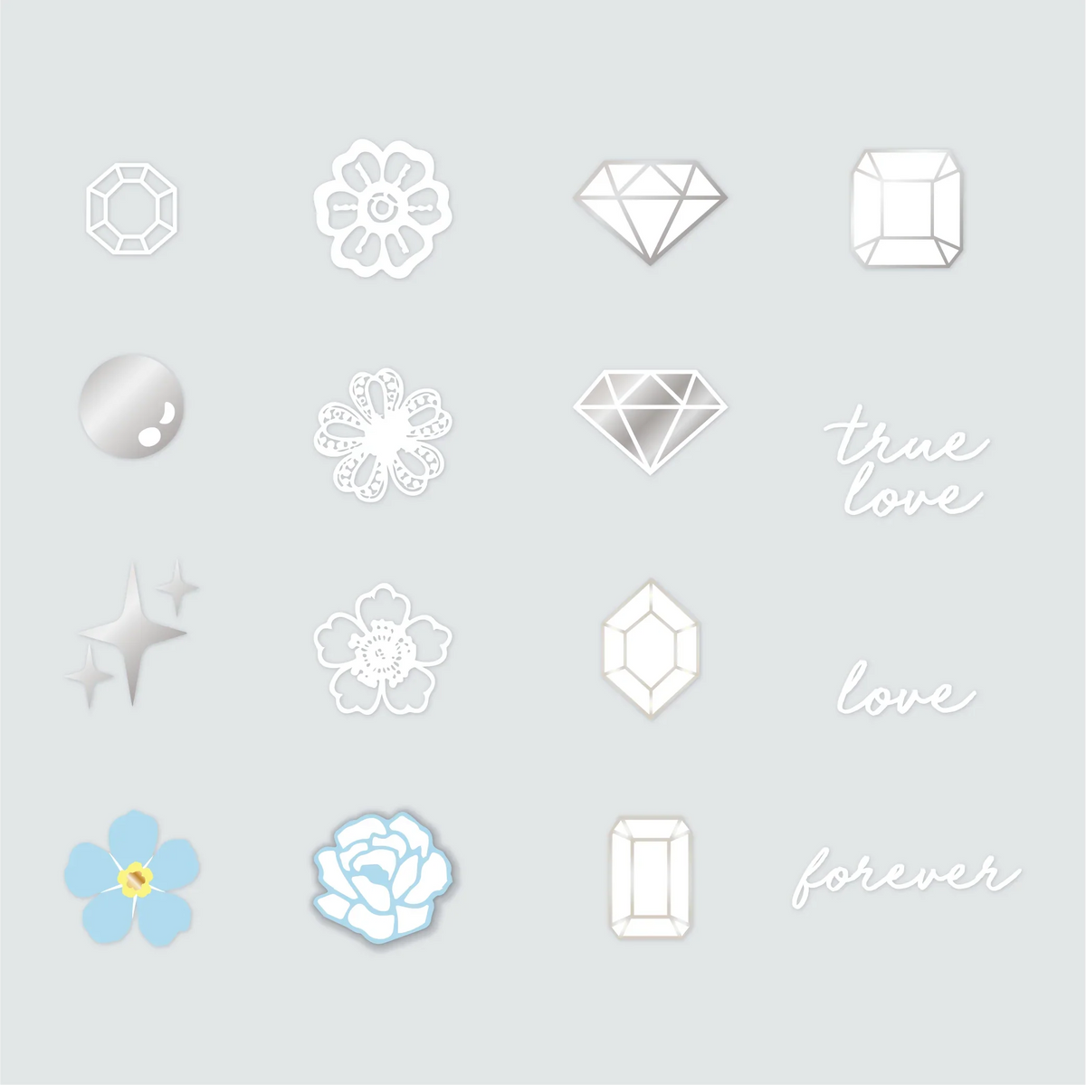 For the Bride Nail Art Stickers