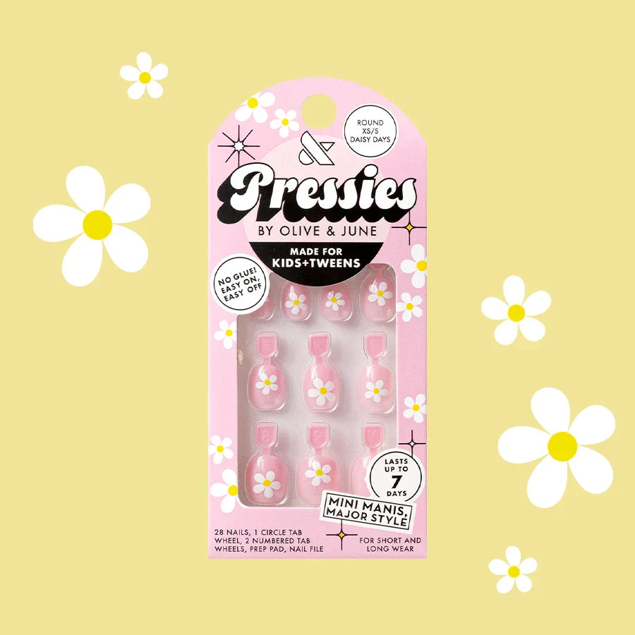 Daisy Days - Pressies | Extra Short Short | Round