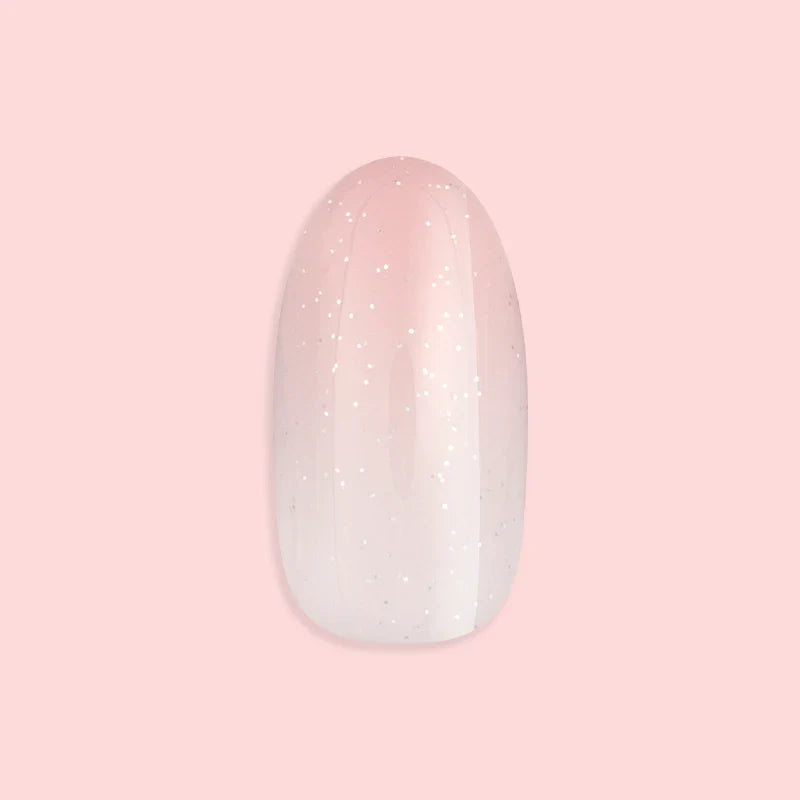 Rose Gradient Shimmer - Press-On | Medium | Oval