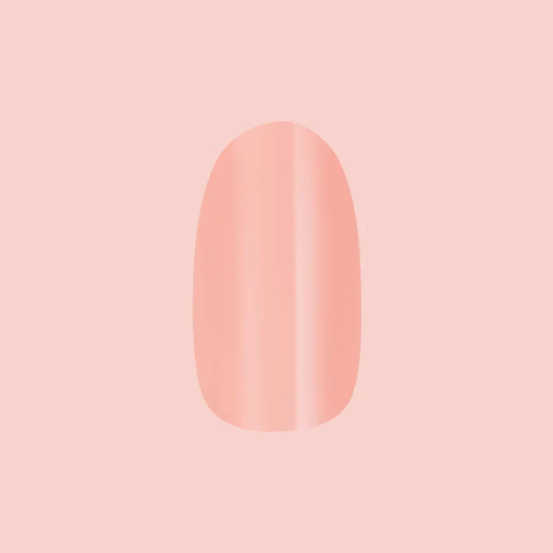 Bubblegum Jelly Chrome - Press-On | Medium | Oval