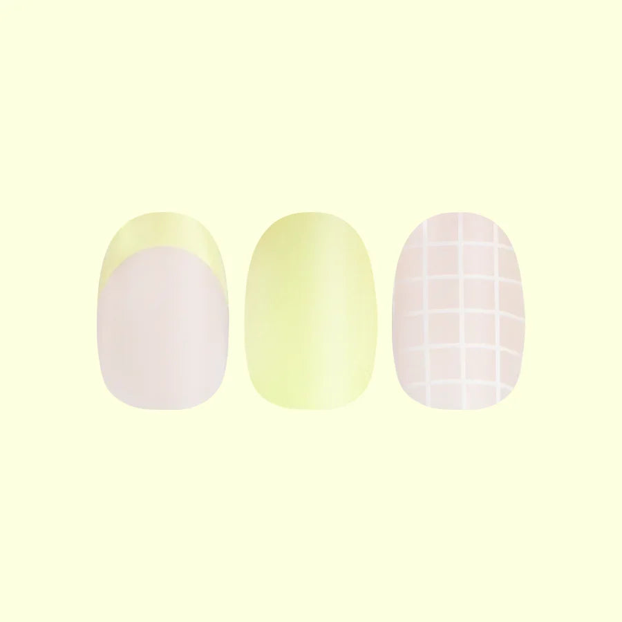 Tennis Vibes Mixed Pack - Press-On | Short | Round