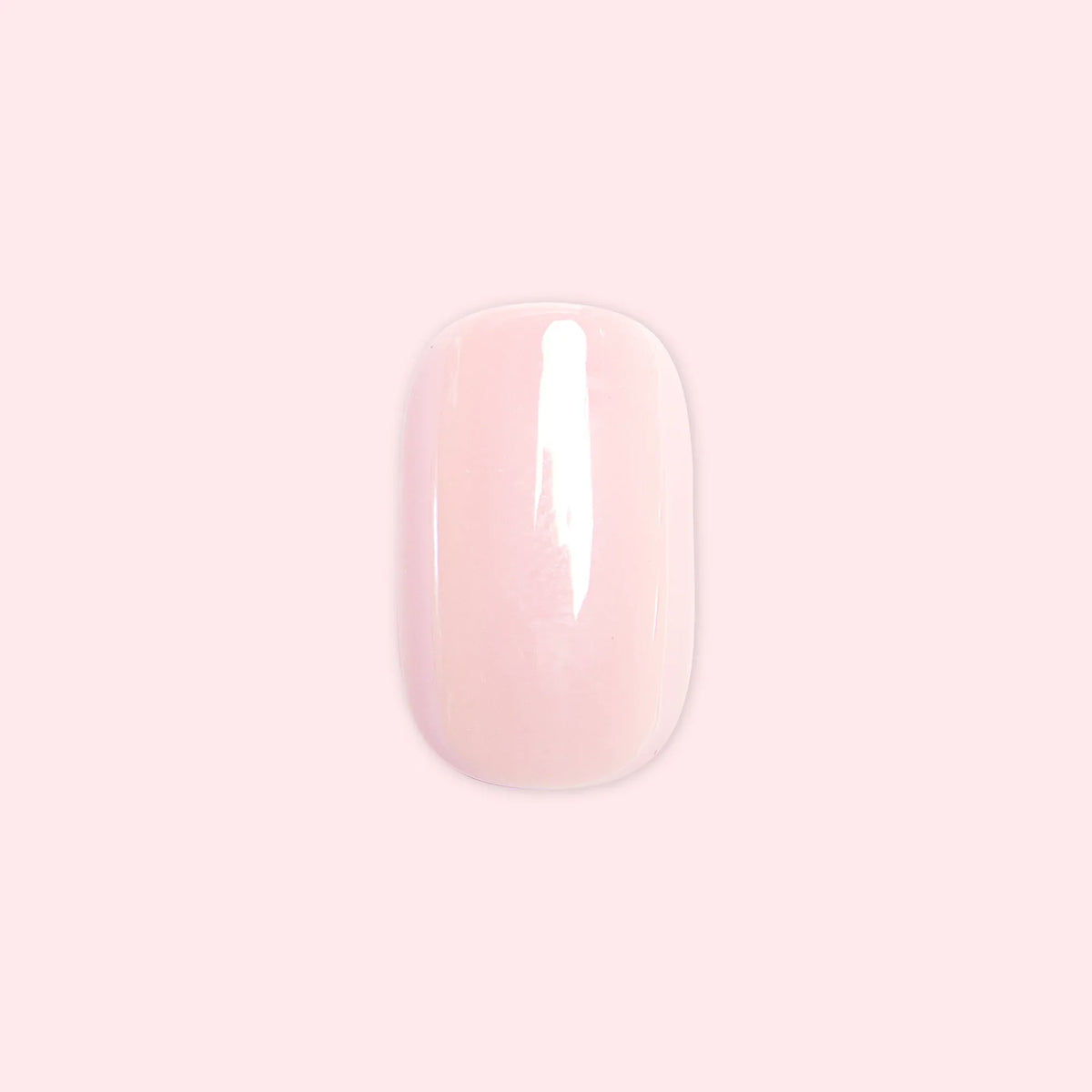 Pink Sands Chrome - Tab Press On | Short | Squoval